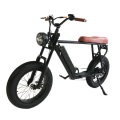 stealth motor brushless cafe racer electric bicycle