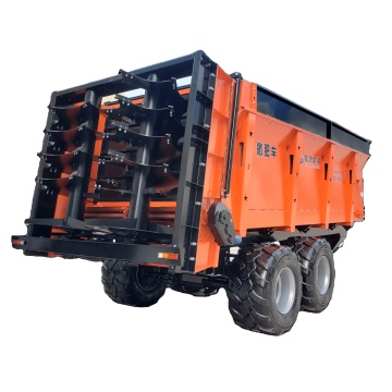 Factory Supply Big Manure Spreader for Frozen and Fresh Cow Dung & Poultry Litter