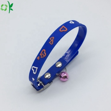 Wholesale Lovely Waterproof Silicone Pet Collars