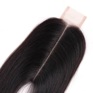 Unprocessed virgin peruvian hair closure 2x6, mdl 2x6 hair closure, top closure human hair 2x6