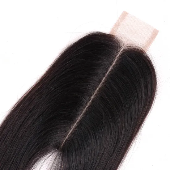 Unprocessed virgin peruvian hair closure 2x6, mdl 2x6 hair closure, top closure human hair 2x6