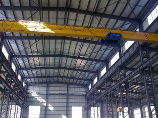 1t Single Girder Overhead Travelling Crane With Monorail Wi