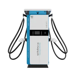 New blue 60kW DC charging station