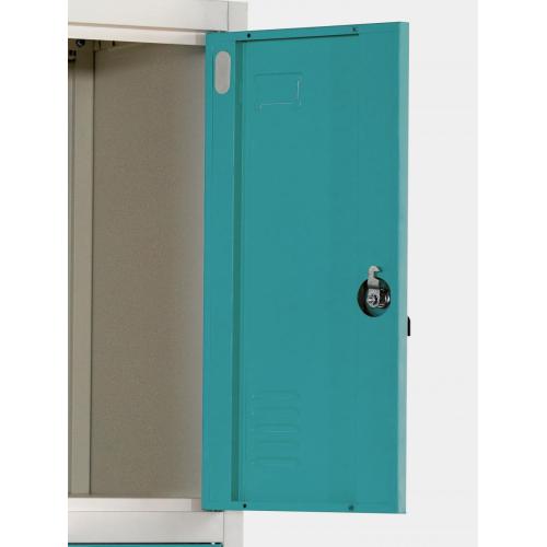 Speedy Delivery Athletic Room Lockers from Fabricators 3-Stepped Steel Lockers for Fitness Clearance Factory