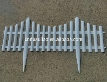 white fence/fence in white color