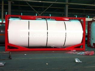 Insulated Liquid Tank Container / Horizontal 20ft ISO Tank