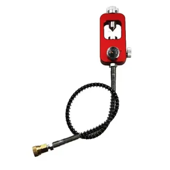 Scuba Adapter and Hose for Oxygen Cylinder Inflation and Filling - 50cm, 30MAP