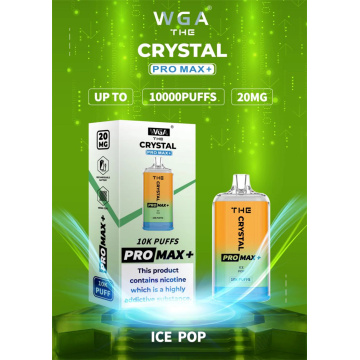 Crystal ProMax WGA 10000 Puffs Disposable Vape Italy