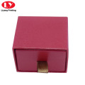 Gaveta slide jewelry box espuma para anel