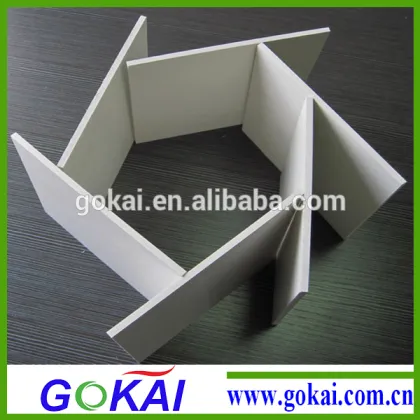White Co-extrusion PVC foam board with 1220*2400mm size