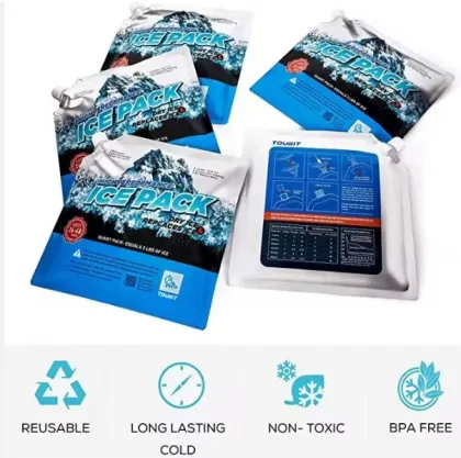 Customized Design Coolers Long Lasting Freezer Packs Cooler Bag Ice Packs