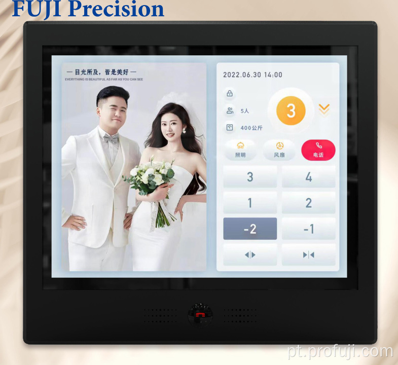 Fuji-8300 Touch semi incorporado Caixa de controle da escada da villa