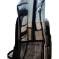 Fashionable transparent large backpack