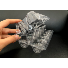 Caja de impresión de plástico, Caja de huevos de plástico plegable