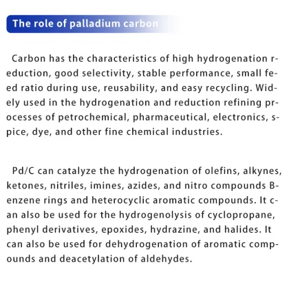 Palladium Carbon Catalyst Search Engine