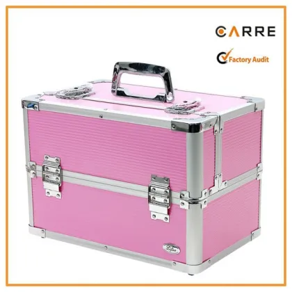 professional beauty school aluminum makeup box