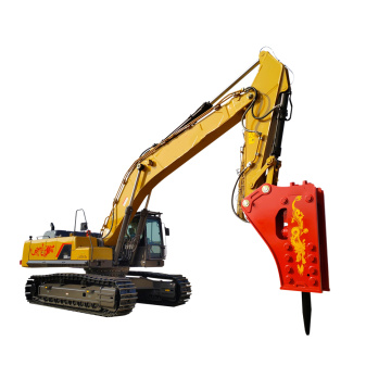 large crawler mounted hydraulic excavator