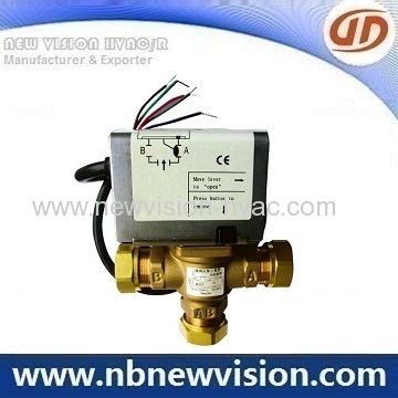Motorized Valve For Central Air-conditioner 