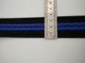 Синий черный 9 крючки линии PP шаблона ленты