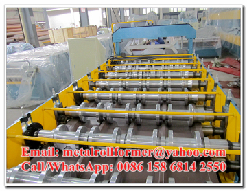 Metral Corrugated Aluminium Roof Panel Roll Forming Machine