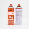 227g refillable aerosol camping butane gas cartridge can