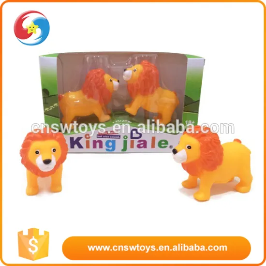 Eco-friendly Material Customize soft small rubber lion toy for bath