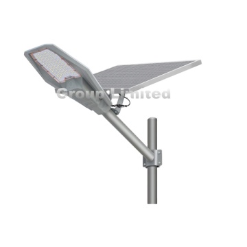 300W Solar Street Lamp with Optical Sensor & Remote Control for Outdoor Lighting