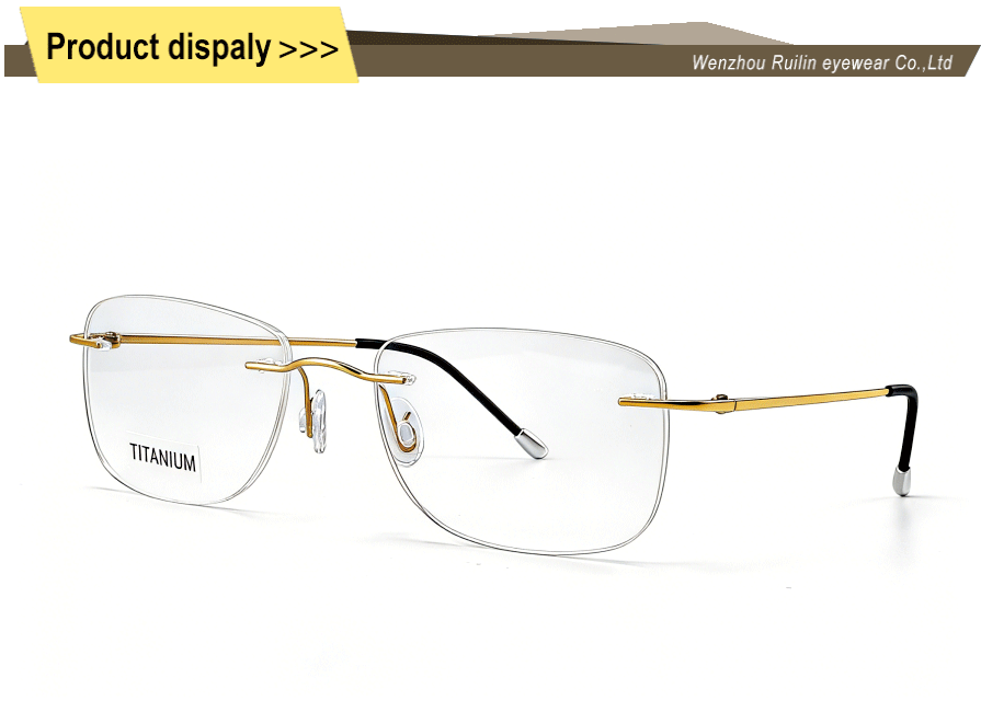 Titanium Optical Frames Shape Retaining