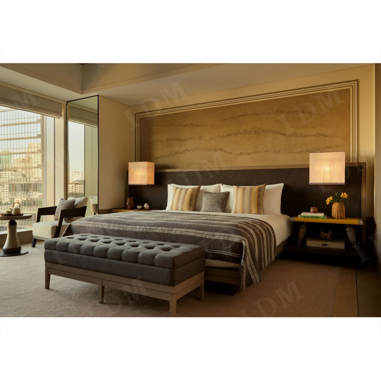 Hotel Modern Design 5 Star Bedroom Sets Furniture