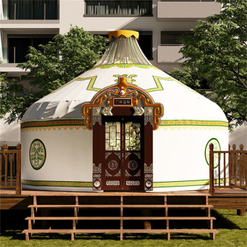 Customized Small 5m Solid Wood Yurt