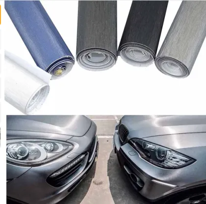 Vasin Supreme Wrapping Vinyl Film Brushed Steel Metallic