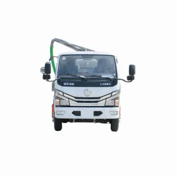 Dongfeng 4cbm 4000liters Sewage Suction Vehicle