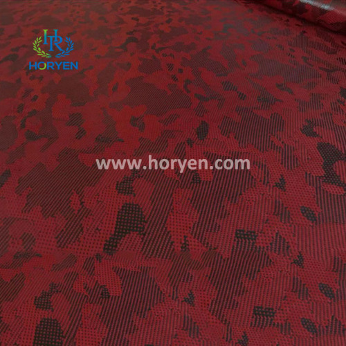 Carbon Hybrid Fiber Fabric Colored camouflage jacquard hybrid carbon fiber fabric cloth Supplier