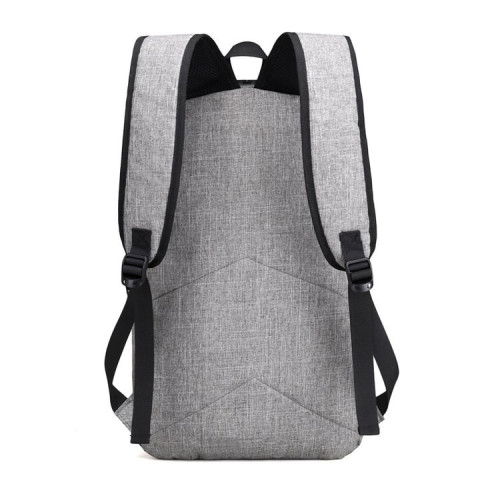 Mochila de moda masculina de viagem de carga USB