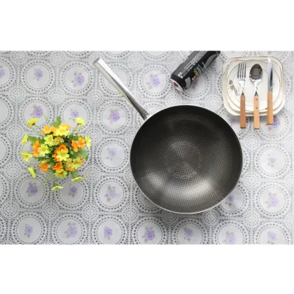 Stainless Steel Stove Frying Wok Pan