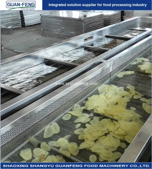 Food processing industry sweet corn freezing line