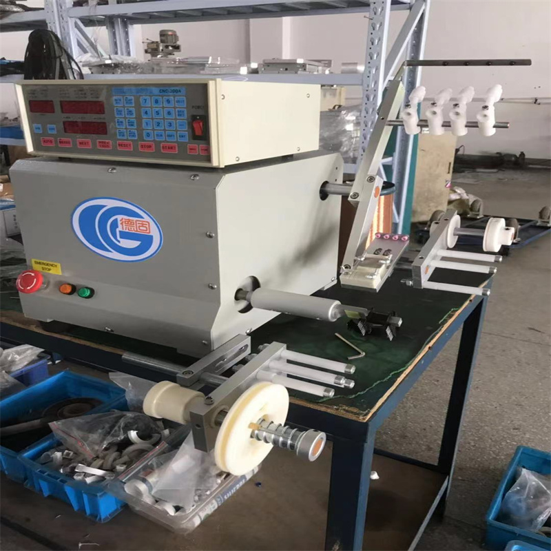 semi automatic transformer winder inductance winding machine