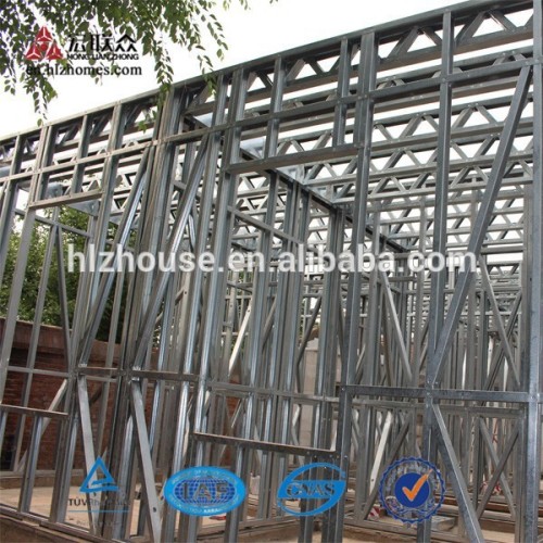 CE High Quality Galvanized Prefab Light Steel Structure Building