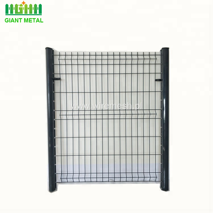 Powder Coated White Wire Mesh Fence Design