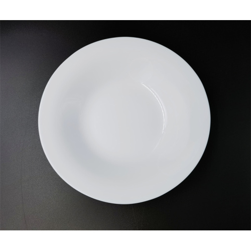 Hochwertige weiße Opal -Jade -Abendessen Sets