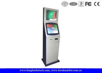 15 Inch SAW Touch Screen Kiosk For Court House Hospital Wit