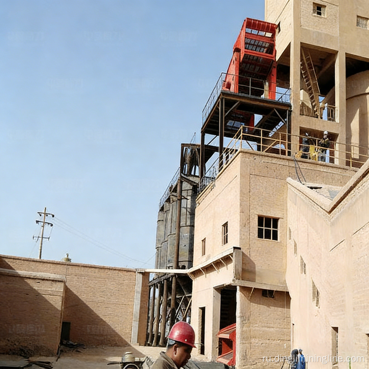 Производственная линия дробления голубого камня производительностью 300 т/ч