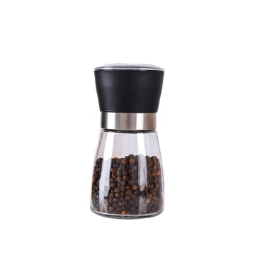 Stainless Steel Glass Manual Pepper Grinder - Hot Sell Home Kitchen Tool