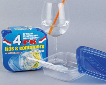 colored lid Lunch box/plastic food container/plastic lunch box