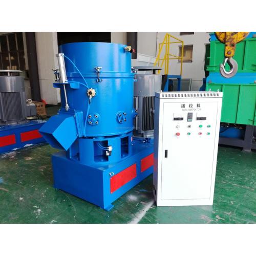 พลาสติก PE PP PET ฟิล์มไฟเบอร์ agglomerator เครื่อง