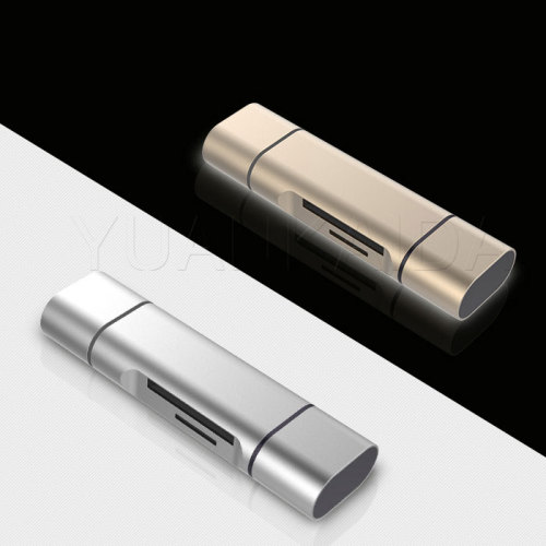 3-In-1 Type C Multi-Function Card Reader