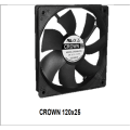 120x25 Server DC Fan A8 Chemikalien