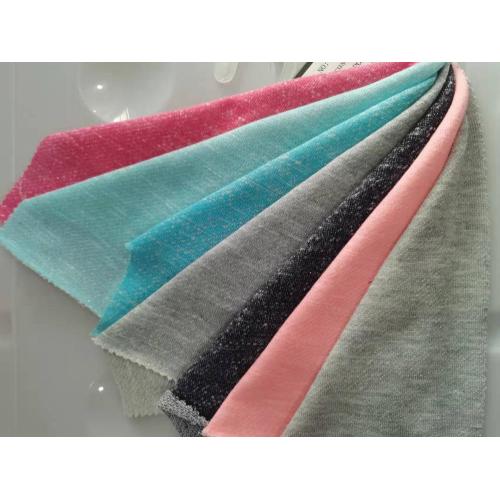 unbrushed fleece 100% poly knitted fabric