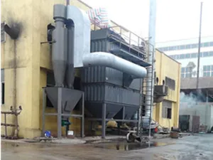 The rotary spark trap machine