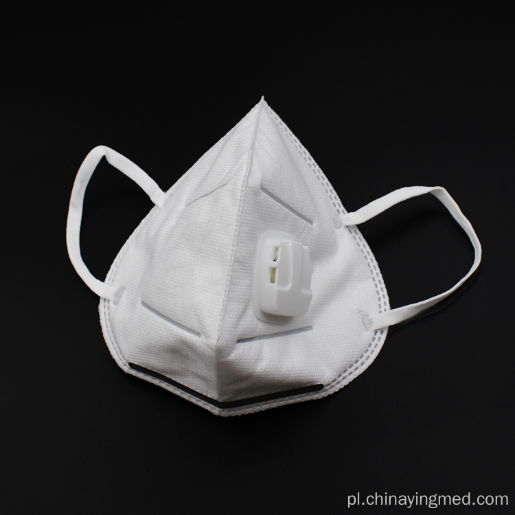 Jednorazowa medyczna maska ​​przeciwpyłowa z filtrem pół twarzy